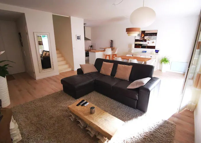 90 M2 Avec Parking Terrasse Balcons, Proche Du Port Et Plages * آركاشو